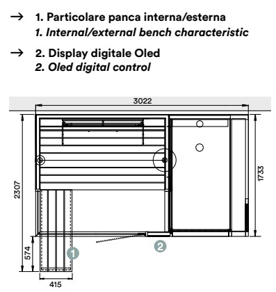 sauna e doccia a roma