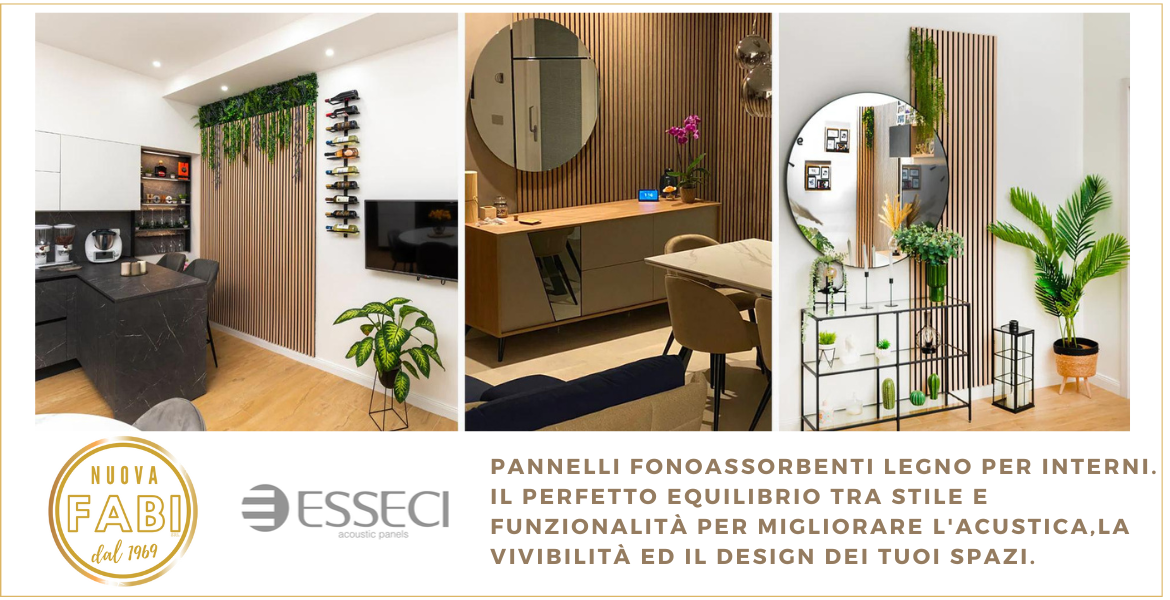 Esseci Acoustic Panels >> Pannelli Acustici in Legno Fonoassorbenti
